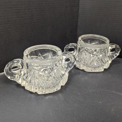 Crystal Candy Dish & Sugar Bowls
