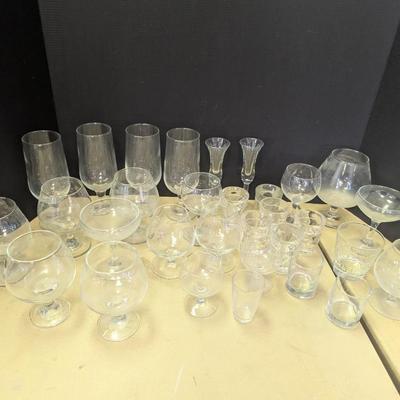 Collection Of Whiskey Glasses & Shot Glasses