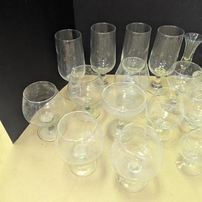 Collection Of Whiskey Glasses & Shot Glasses