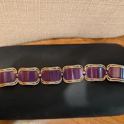 Vintage Purple Bracelet