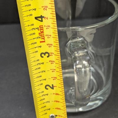 16 - USA Anchor Hocking Clear Glass Cups