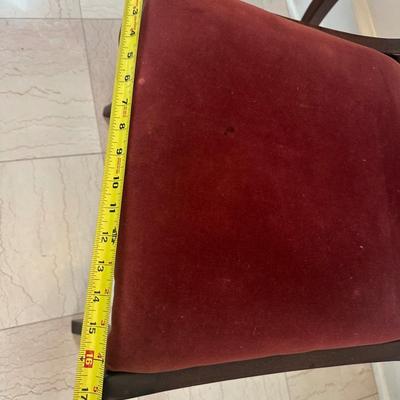 Pair of Victorian Carved Wood Side Chairs