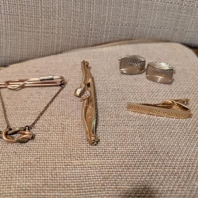 Vintage Tie Clips