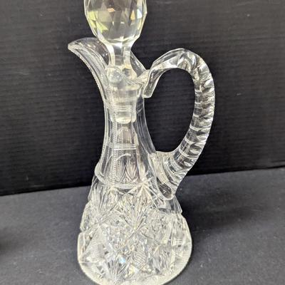 3 - Cruet Crystal Containers