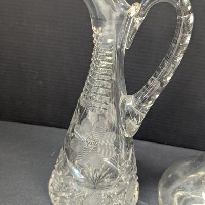 3 - Cruet Crystal Containers