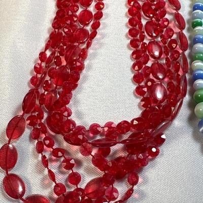 Bead necklaces & bracelet