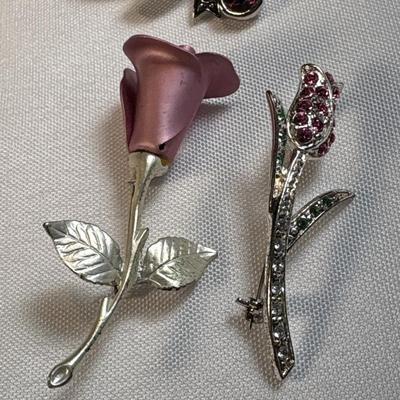 Silver pin collection