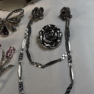 Silver pin collection