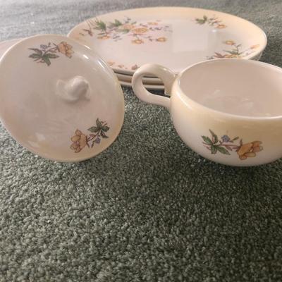 Smith & Taylor Flower dishs