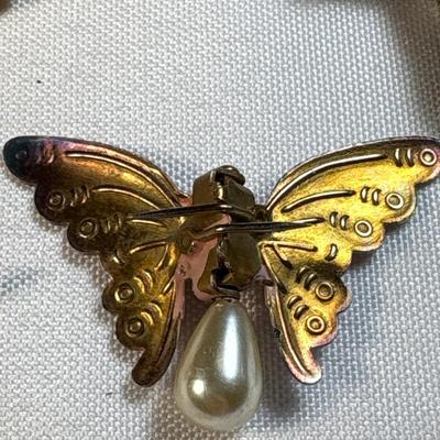 Bird & butterfly pins