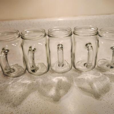 Clear mugs