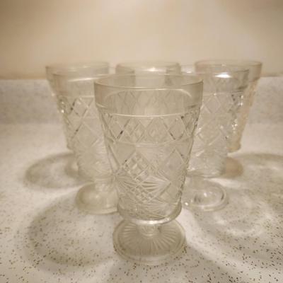 Cutglass glassware
