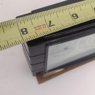Mid Century Modern Airguide Instrument Company Desk Top Hygrometer, Thermometer, and Barometer