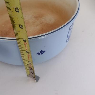 Vintage Dru Brand Enamel Lidded Pan Holland