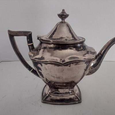 Vintage Yeching Sterling Silver Teapot 782 grams