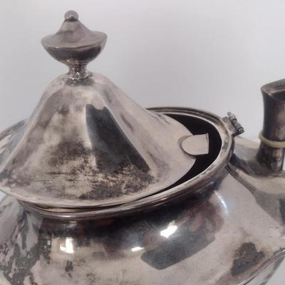 Vintage Yeching Sterling Silver Teapot 782 grams