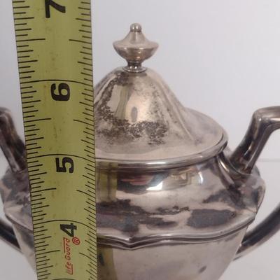 Vintage Yeching Sterling Silver Sugar Bowl 414 grams