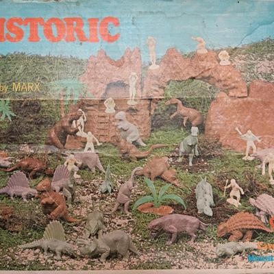PREHISTORIC PLAYSET BY MARX