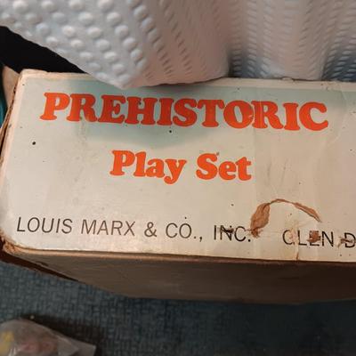 PREHISTORIC PLAYSET BY MARX