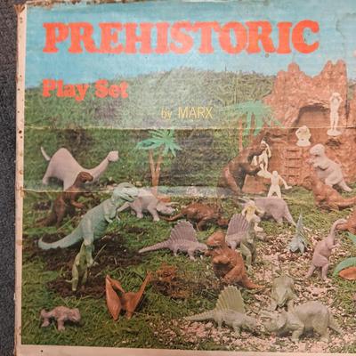 PREHISTORIC PLAYSET BY MARX
