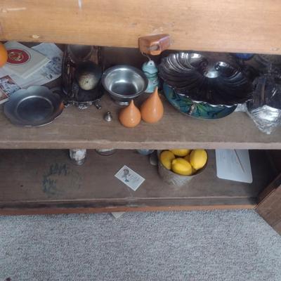 Antique Solid Wood Dry Sink