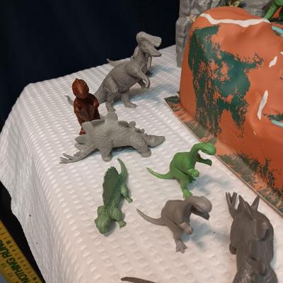 PREHISTORIC PLAYSET BY MARX (NO BOX)