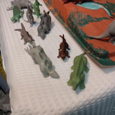 PREHISTORIC PLAYSET BY MARX (NO BOX)