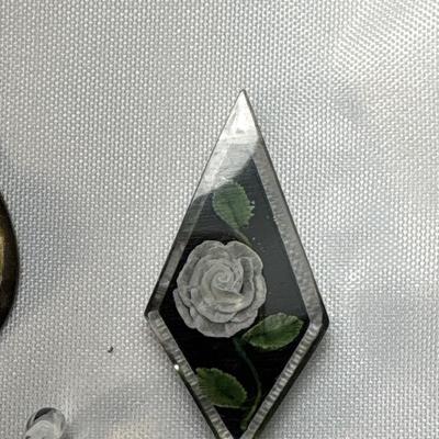 Sale Photo Thumbnail #215: Heart pendant is possibly Marano