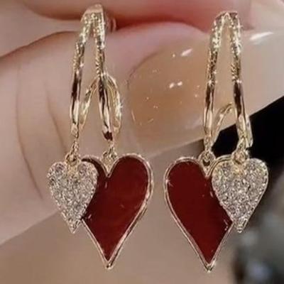 Heart shaped earrings