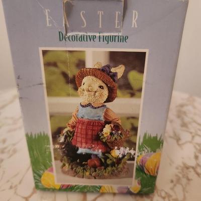 Easter rabbit figure.