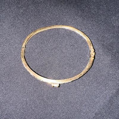 .925 STERLING TENNIS BRACELET WITH AQUAMARINE STONE