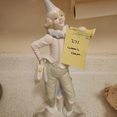 Paul Sebastian Ceramic clown