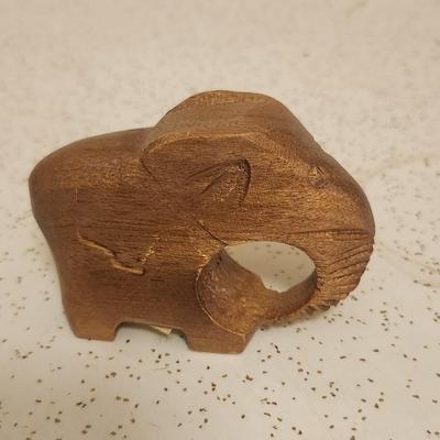 Wooden elephant