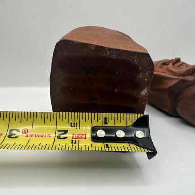 Carved Wooden Figural Sculptures