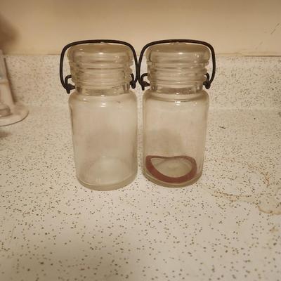 Glass jars