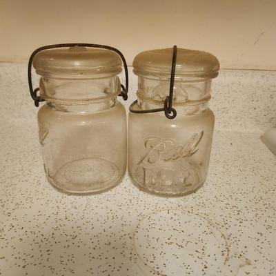 Glass jars