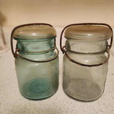 Glass jars