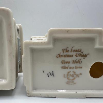 Lenox Holiday Village Buildings – 3 Pieces