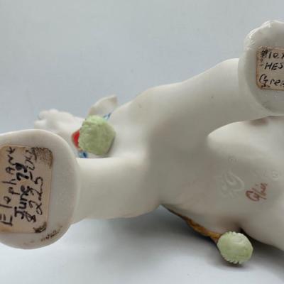 Cybis Porcelain Circus Elephant Figurine