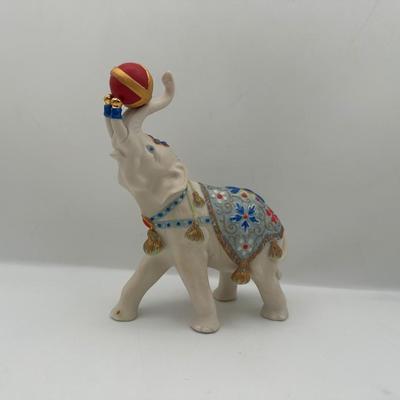 Cybis Porcelain Circus Elephant Figurine