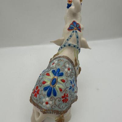 Cybis Porcelain Circus Elephant Figurine
