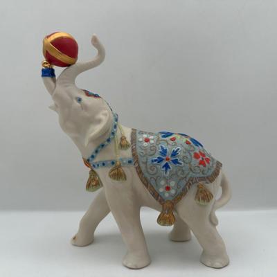 Cybis Porcelain Circus Elephant Figurine