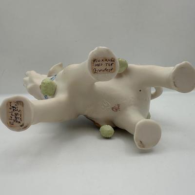 Cybis Porcelain Circus Elephant Figurine