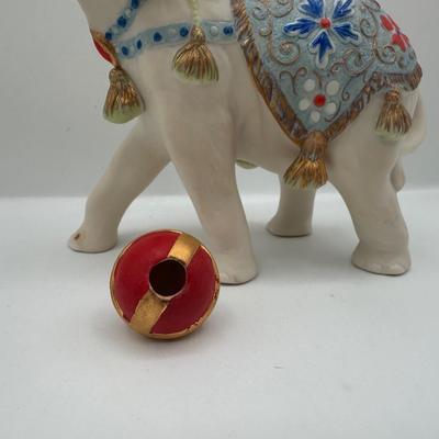Cybis Porcelain Circus Elephant Figurine