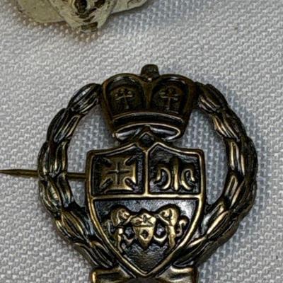 Sale Photo Thumbnail #315: See pics. Gold ring with figure is plastic.