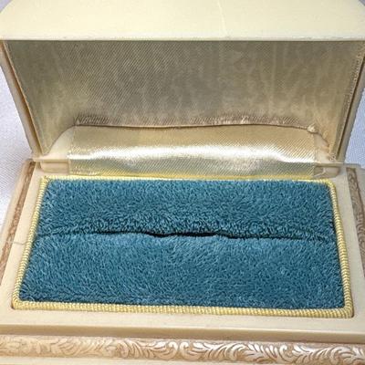 Sale Photo Thumbnail #313: See pics. Gold ring with figure is plastic.