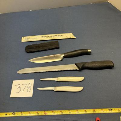 Pampered Chef Knife Lot