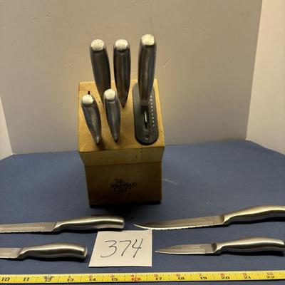 Pampered Chef Knife Block