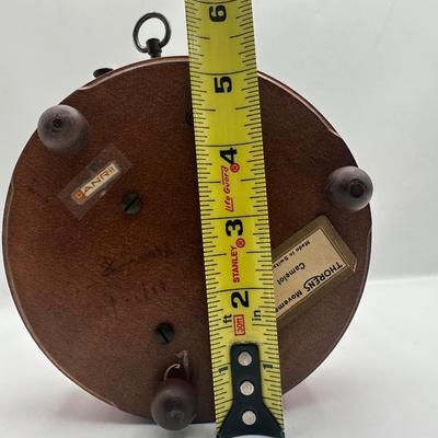 Vintage ANRI Hand-Carved Wooden Carousel Music Box