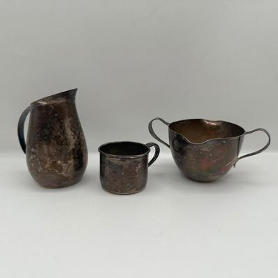 3-Piece Sterling Silver Tableware Group